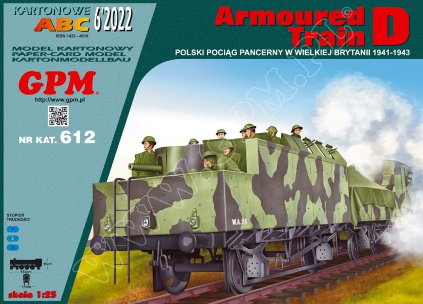 Polský obrněný vlak typ D