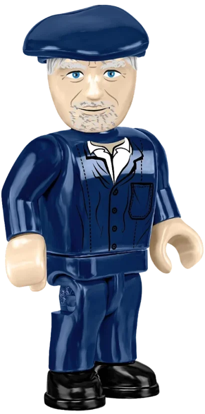 Britská parní lokomotiva Flying Scotsman - Plastová stavebnice COBI