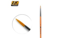 Brush AK Interactive Round 4 Synthetic