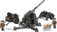 8,8 cm Flak 18 s lafetou WWII - Plastová stavebnica COBI