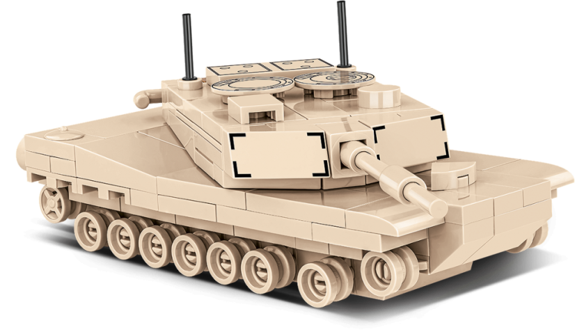 Mini Tanky - Abrams M1A2 - Plastová stavebnica COBI