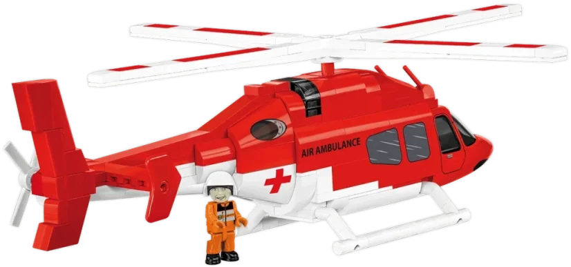 Bell 429 - Letecká záchranka - Plastová stavebnice COBI