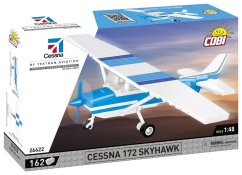 Cessna 172 Skyhawk - bílo-modrá - Plastová stavebnice COBI