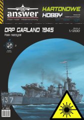 ORP Garland 1945 - Laserové doplňky - kostra