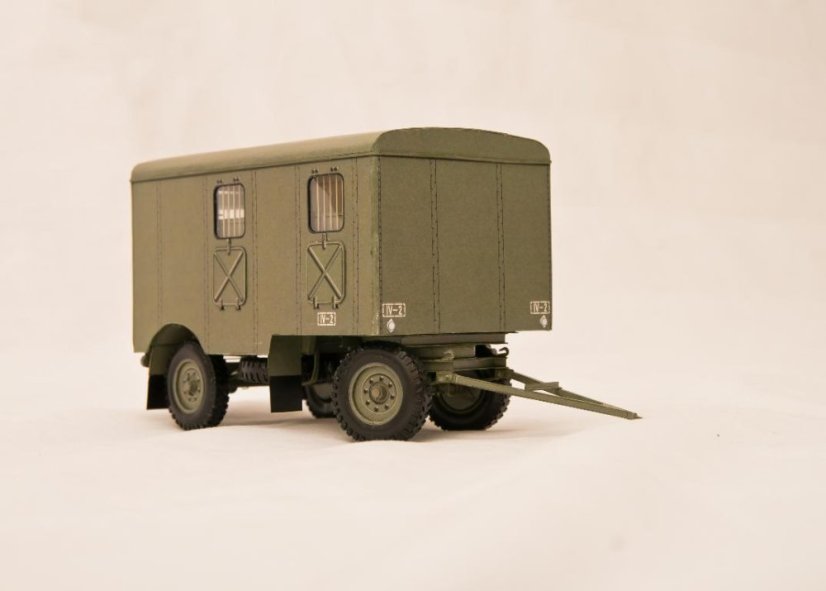 Skriňový príves BSS A3S (PAD IV-2)