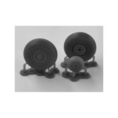 JAK-9 - plastové kolesá