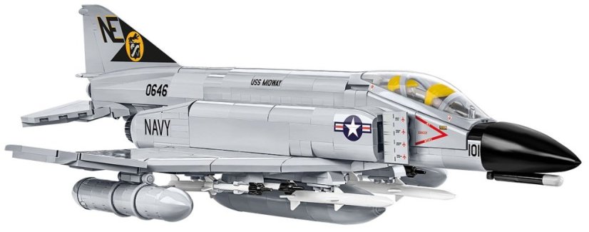 F-4 Phantom II - USS Midway - Plastová stavebnice COBI