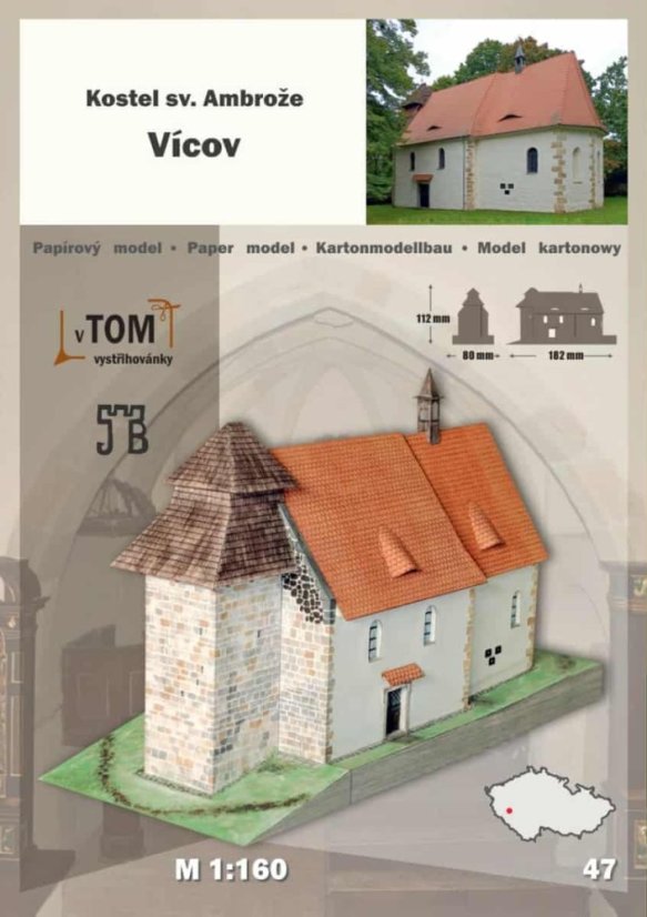 Kostel sv. Ambrože Vícov