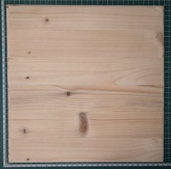 Dřevěná podložka pod model - Obdelník 20 x 25 cm