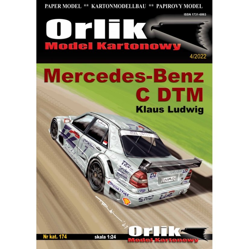 Mercedes-Benz C DTM - Klaus Ludwig