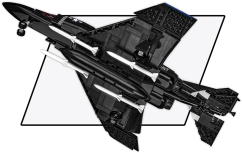 F-4S Phantom II - Black Bunny - Plastová stavebnice COBI