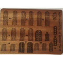 Kostel svatého Jana - Laserové doplňky - detaily - okenice