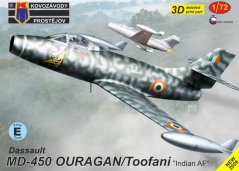 Letoun MD-450 Ouragan/Toofani "Indické letectvo"