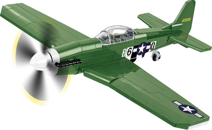 P-51D Mustang - Plastová stavebnice COBI