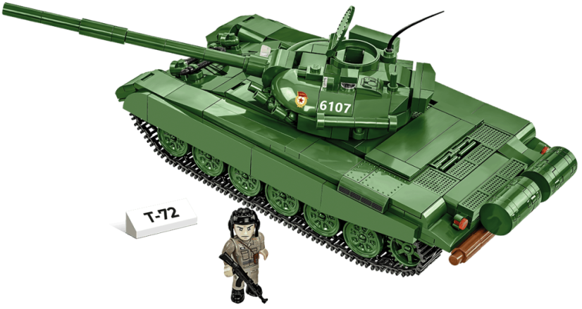 T-72 M1R (DDR/SSSR) - Plastová stavebnica COBI