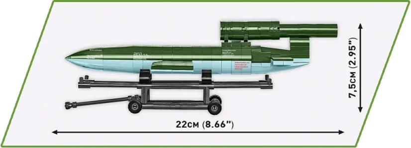 V-1 Flying Bomb (FI 103) WWII - Plastová stavebnice COBI