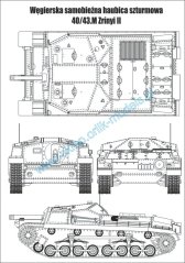 40/43.M Zrinyi II - Paper model