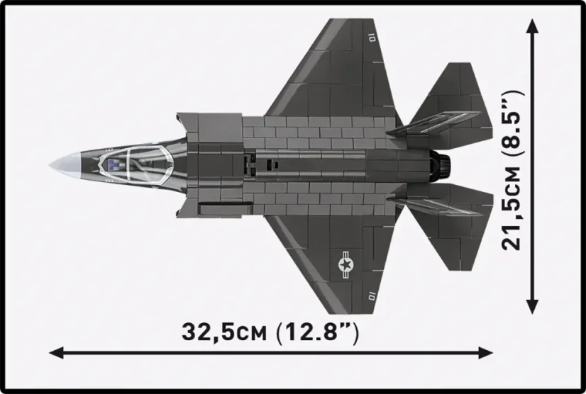 F-35B Lightning II - Plastová stavebnice COBI