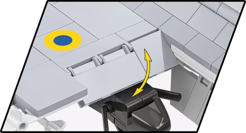 F-16AM Fighting Falcon UA - Plastová stavebnice COBI