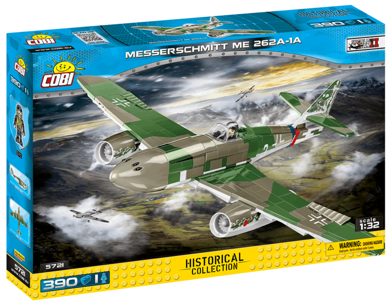 Messerschmitt ME 262A-1A WWII - Plastová stavebnice COBI