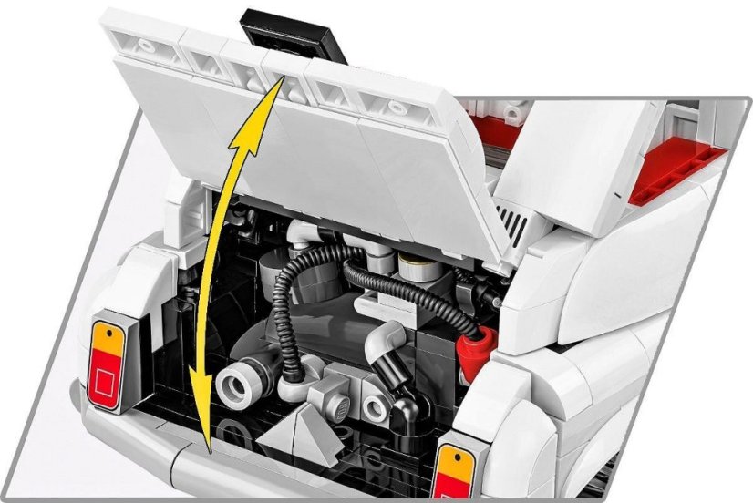 Fiat Abarth 595, 1:12 - Plastová stavebnice COBI