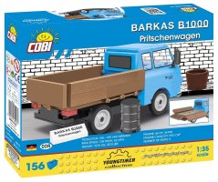 Barkas B1000 flatbed - COBI plastic kit