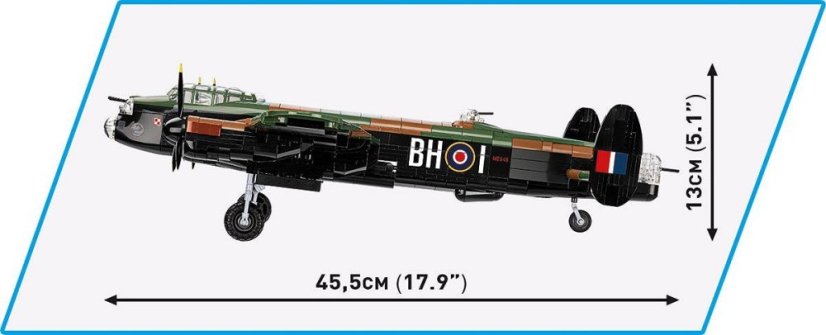 Avro Lancaster B. III - Plastová stavebnice COBI