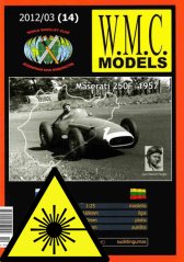 Maserati 250F 1957 - Laserové doplnky - dezény