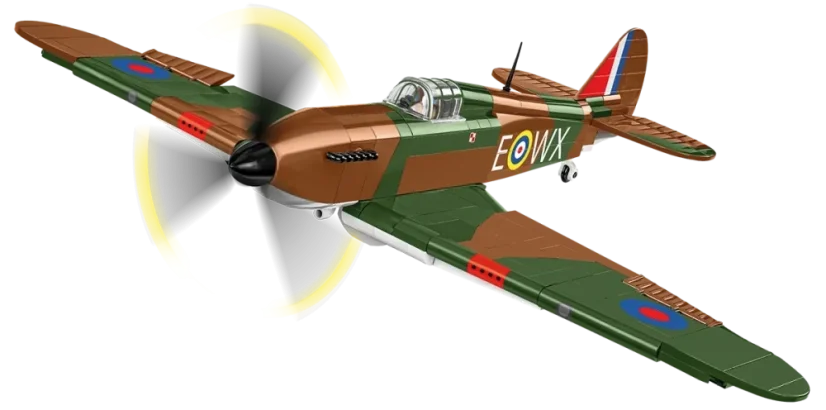Hawker Hurricane No.302 WWII- Plastová stavebnice COBI