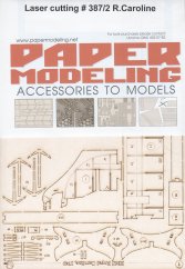 HMS Royal Caroline - Laserové doplňky - kostra