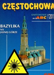 Bazylika na Jasnej Gorze - Laserové doplnky - kostra, detaily