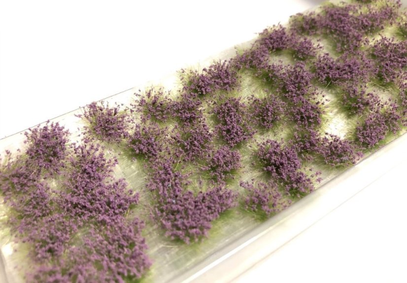 Květinové trsy - fialové