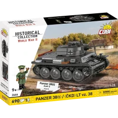 Panzer 38(t)/ČKD LT vz. 38 WWII - COBI Plastic Kit
