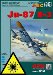 Junkers Ju-87 D-3 - Laserové doplňky - kostra