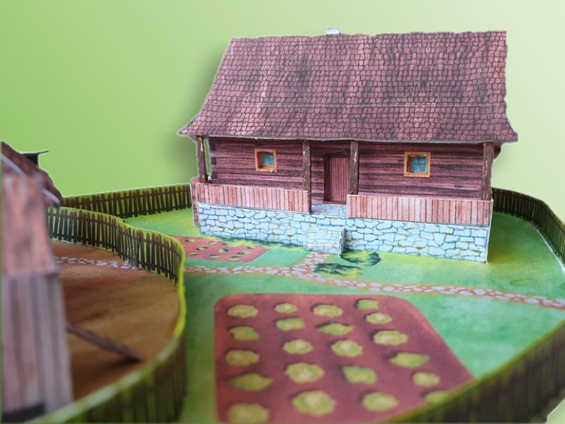 Valašská dřevěnice se zázemím