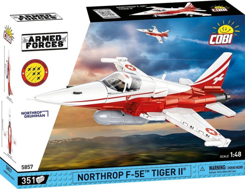 Northrop F-5E Tiger II - Plastová stavebnice COBI