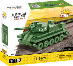 Mini Tanks - T34/76 WW II - COBI plastic kit