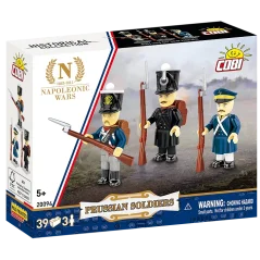 3 figúrky: Pruskí vojaci - Plastová stavebnica COBI