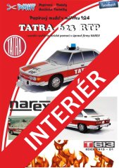 Tatra 623 RTP - Interior