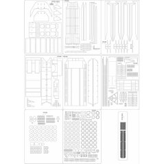 Transporter PTG K-61 - Laserové doplňky - kostra, detaily, díly kol