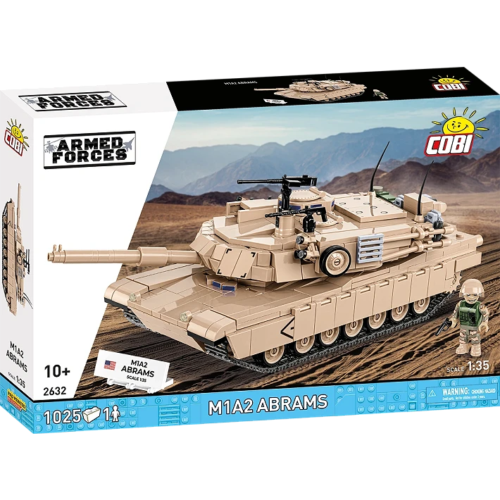 M1A2 Abrams - Plastová stavebnice COBI