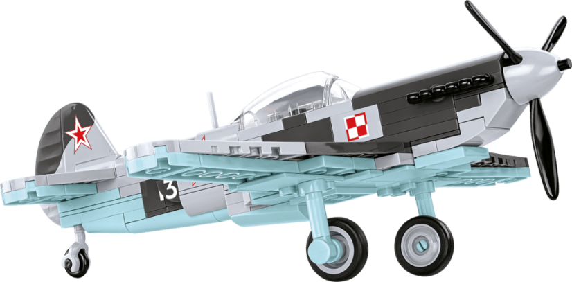 Jakovlev JAK-1b WWII- Plastová stavebnice COBI