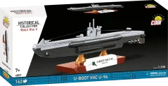 Nemecká ponorka U-Boot VIIC U-96 WWII - Plastová stavebnica COBI