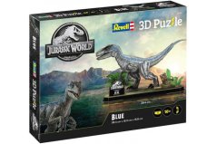 3D puzzle Velociraptor Jurassic World Blue