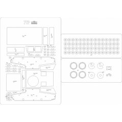 7TP - Laser accessories - skeleton, details