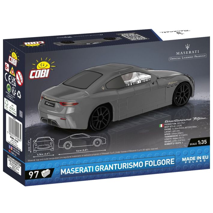 Maserati Granturismo Folgore - Plastová stavebnice COBI