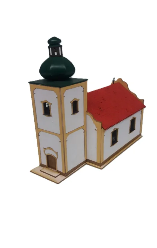 Kostel - Měřítko: 1:120