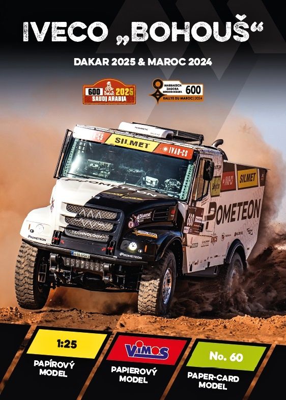 Iveco Bohouš - Dakar 2025 & Maroc 2024 - 1:25