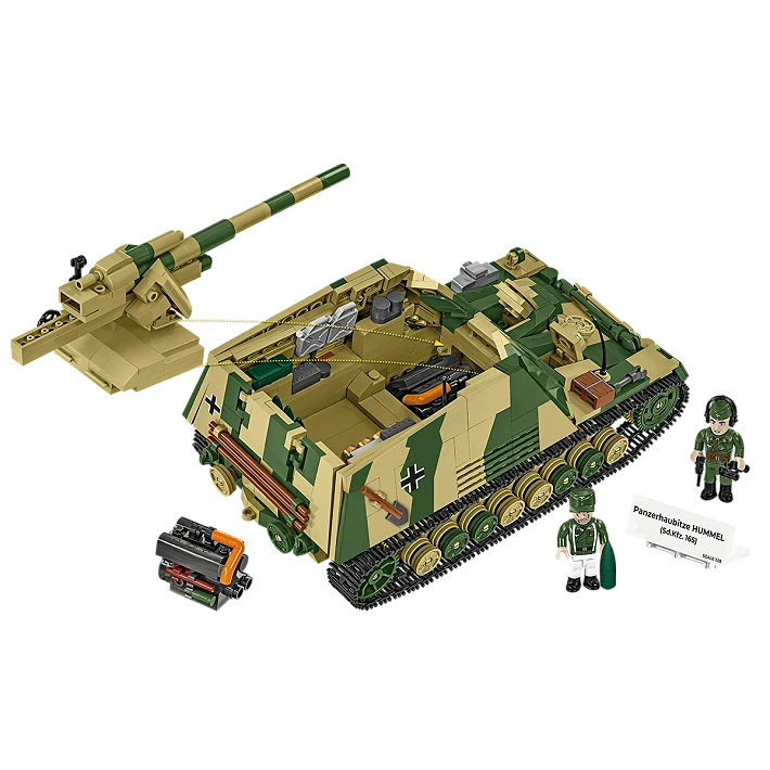 Panzerhaubitze HUMMEL WWI - Plastová stavebnica COBI