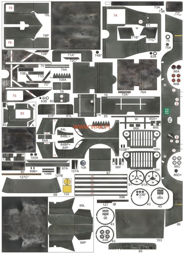 Jeep Willys Airbone s 75mm houfnicí